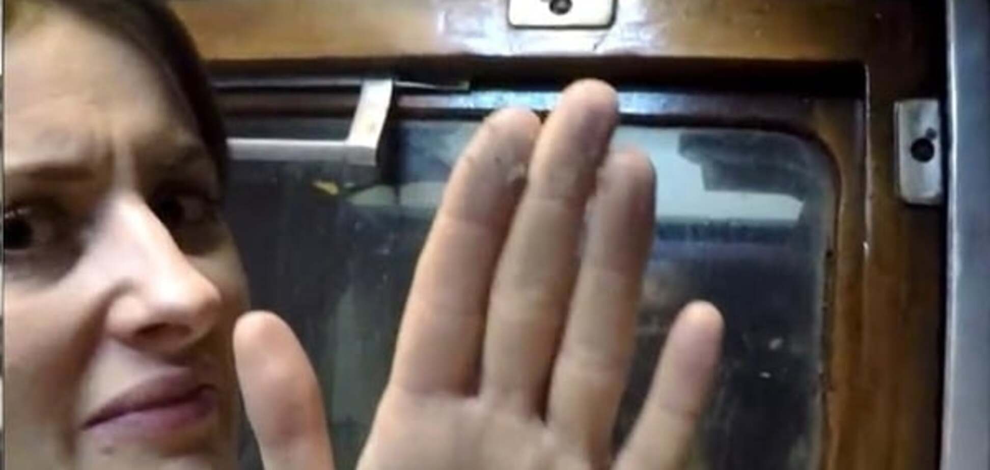 Девушка в поезде