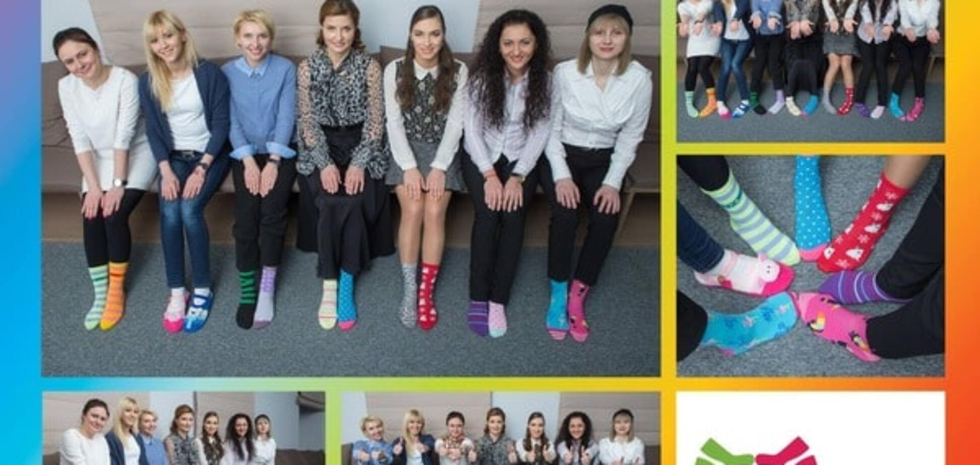 Новий флешмоб в соцмережах: користувачі фотографуються в різних шкарпетках