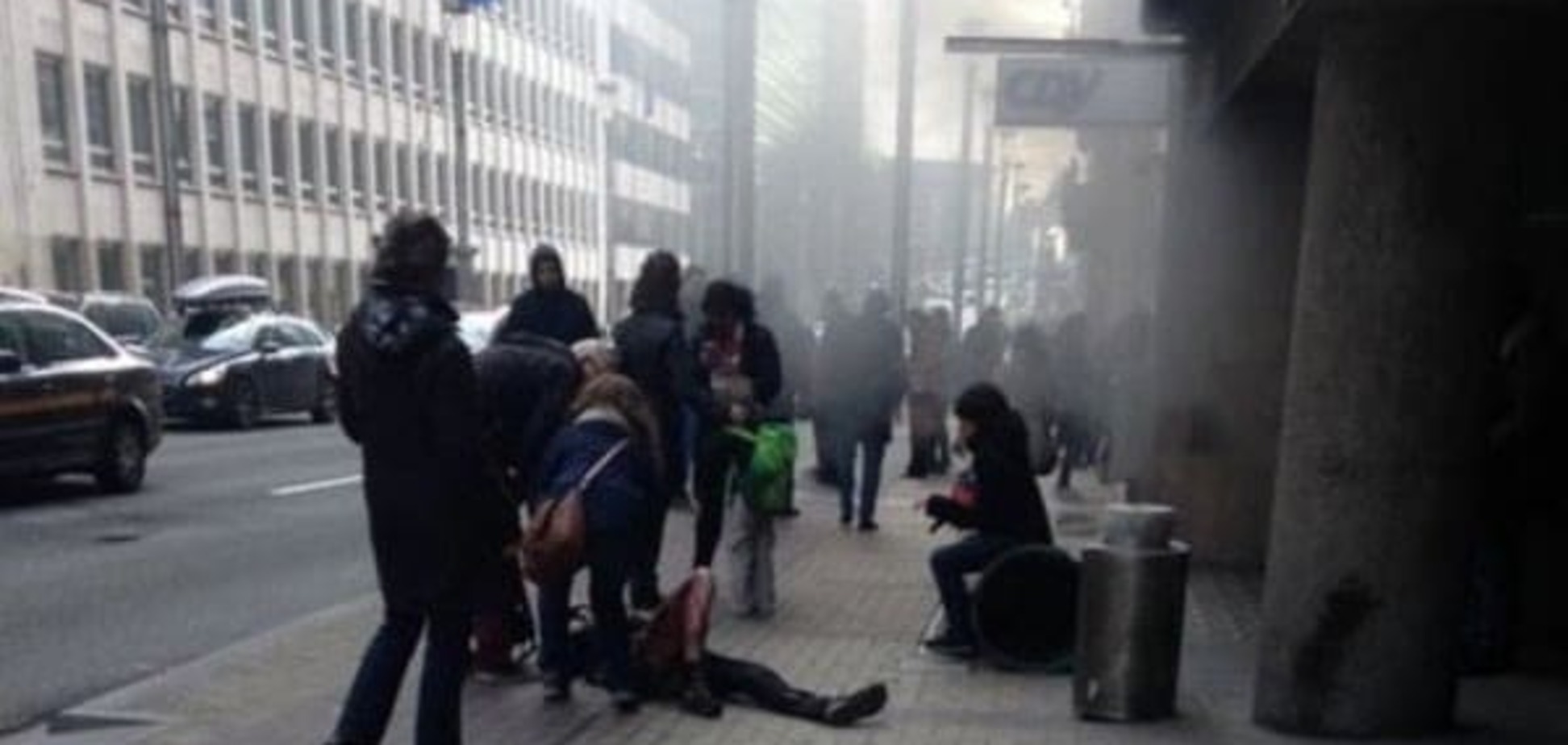 Теракти в Брюсселі: в мережі з'явилося відео вибухів