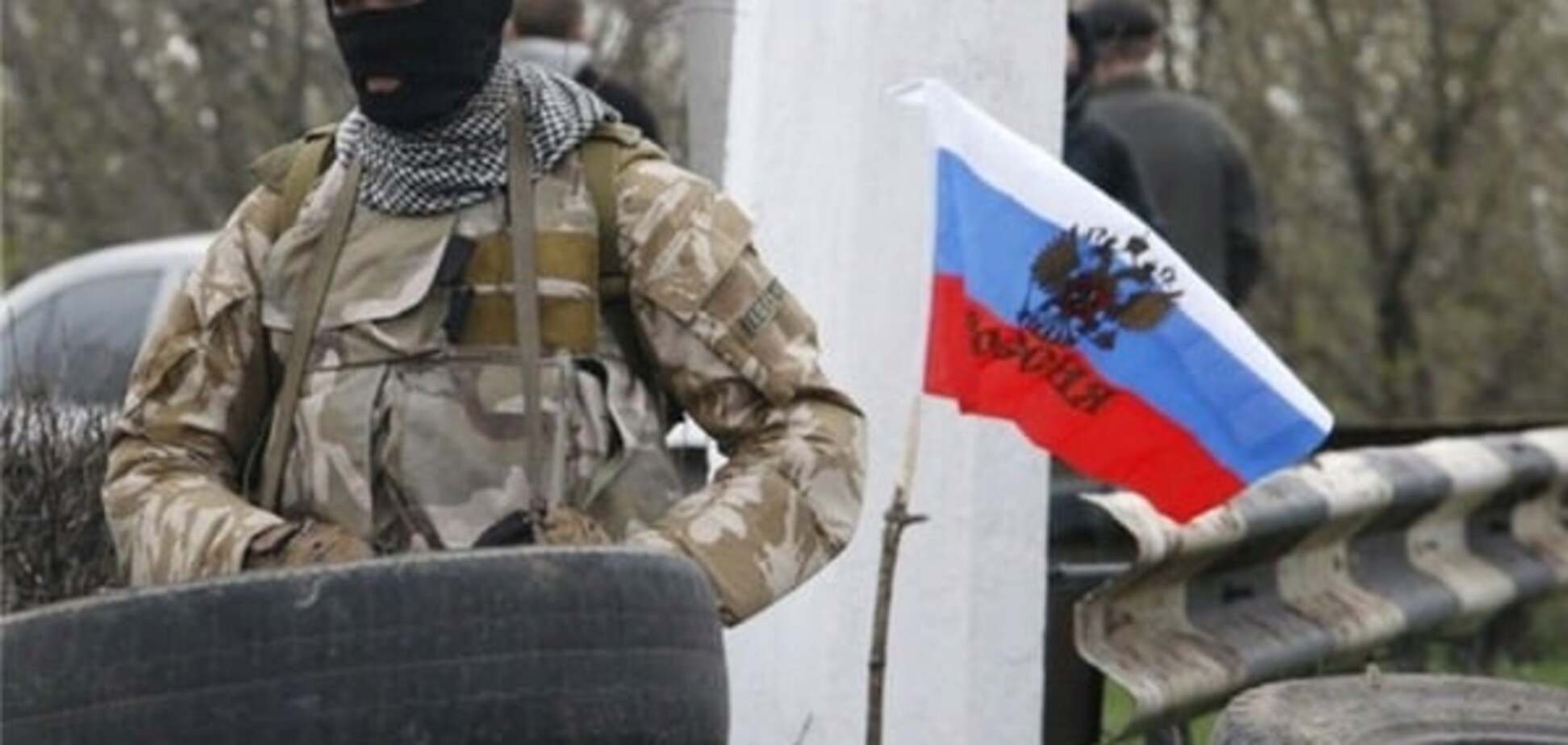 Российский боевик в Украине
