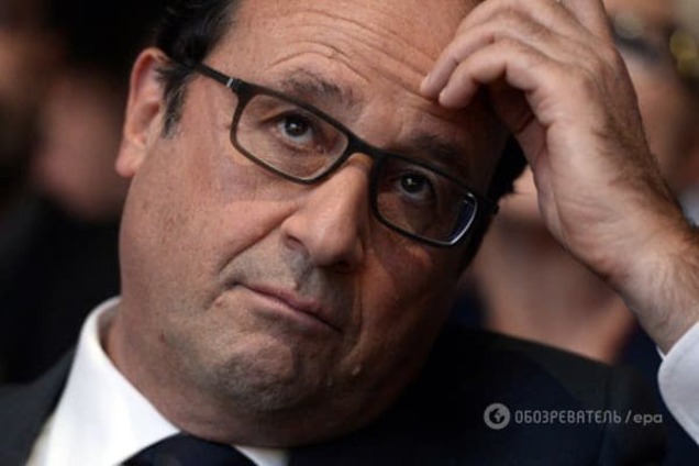 Президент Франции Франсуа Олланд