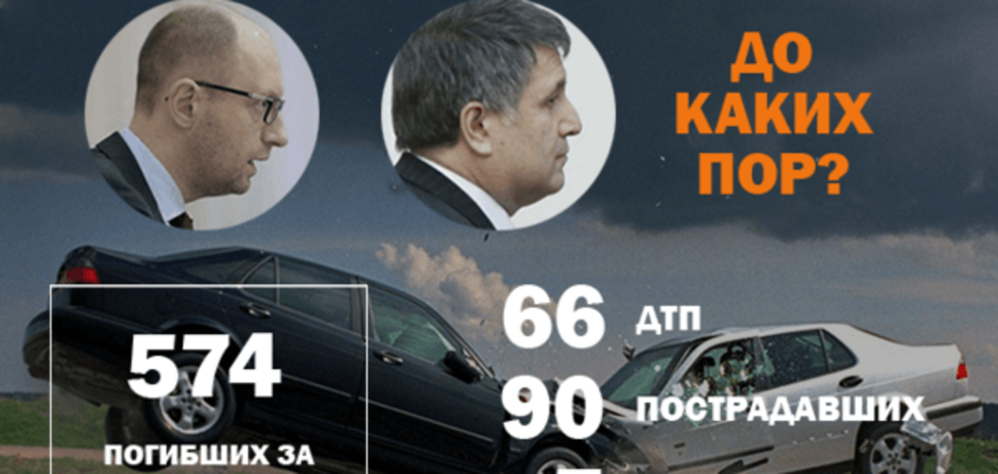 Война на дорогах: 90 пострадавших и 7 погибших