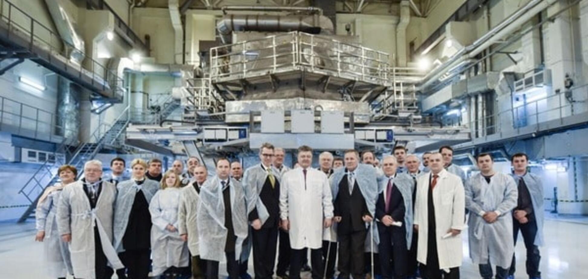 Порошенко з Пайєттом запустили в Харкові ядерну установку: опубліковані фото
