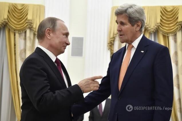 Керрі - Путіну: спочатку виконайте Мінськ, потім подумаємо про санкції