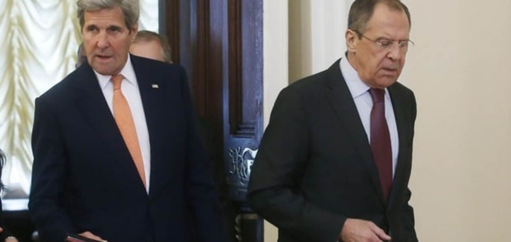 Джон Керри и Сергей Лавров