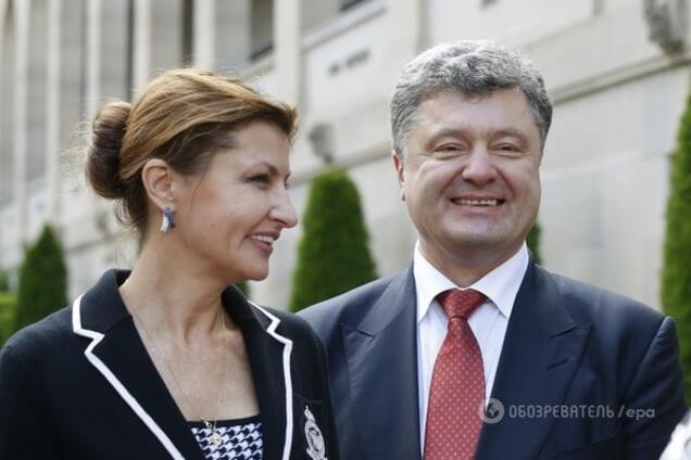 Петр и Марина Порошенко