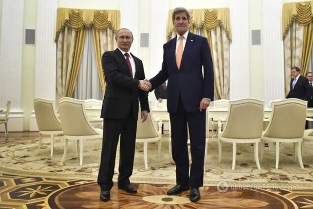 Путин и Керри