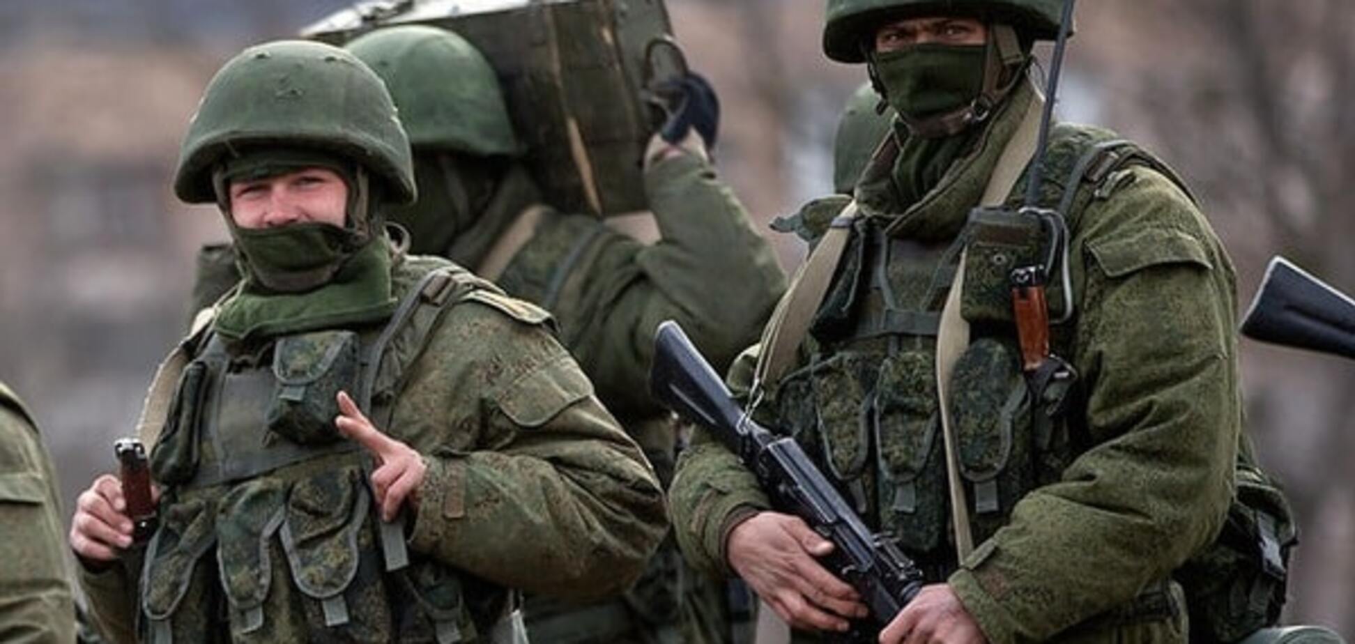 Российские солдаты в Крыму