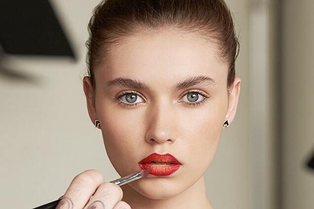 Макияж губ в технике омбре