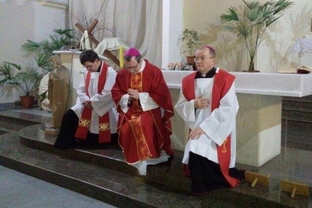 Представник Папи Франциска відслужив літургію з католиками Донецька