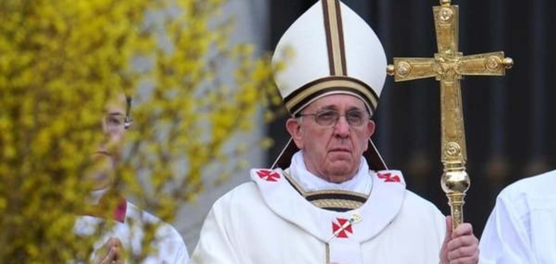'Не дозволимо темряві заволодівати серцями': Папа Франциск у великодній промові згадав Брюссель