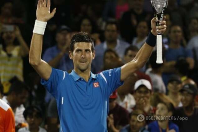Лучший теннисист мира впечатлил ярким трюком на турнире в Майами: видео момента