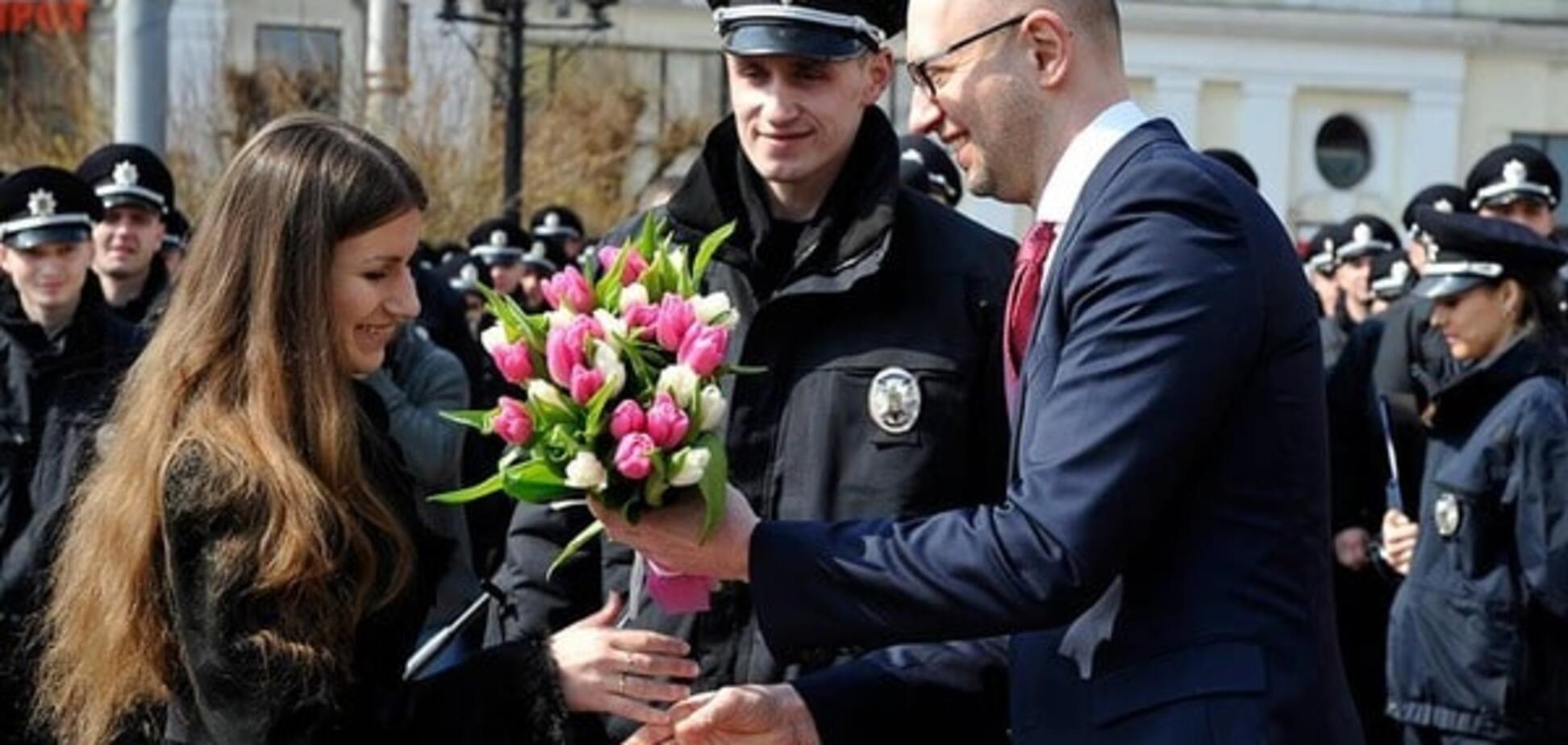 Полицейский признался в любви