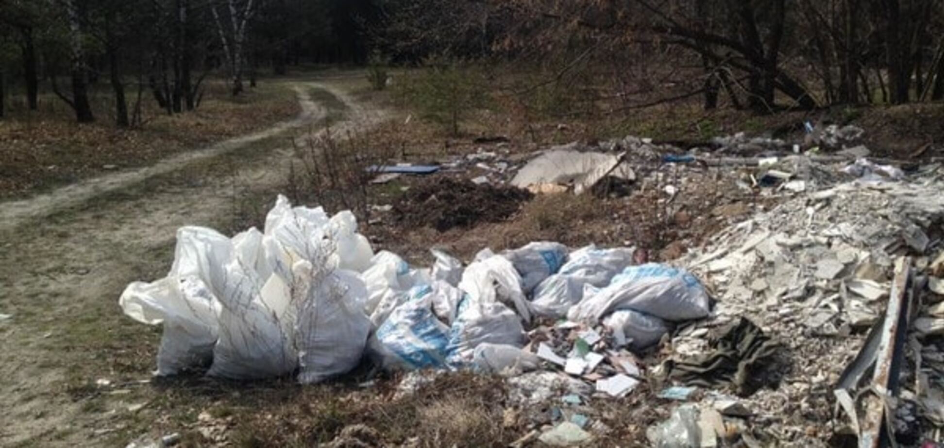 'Герой' соцсети: в Киеве водителя джипа поймали за вывозом мусора в лес