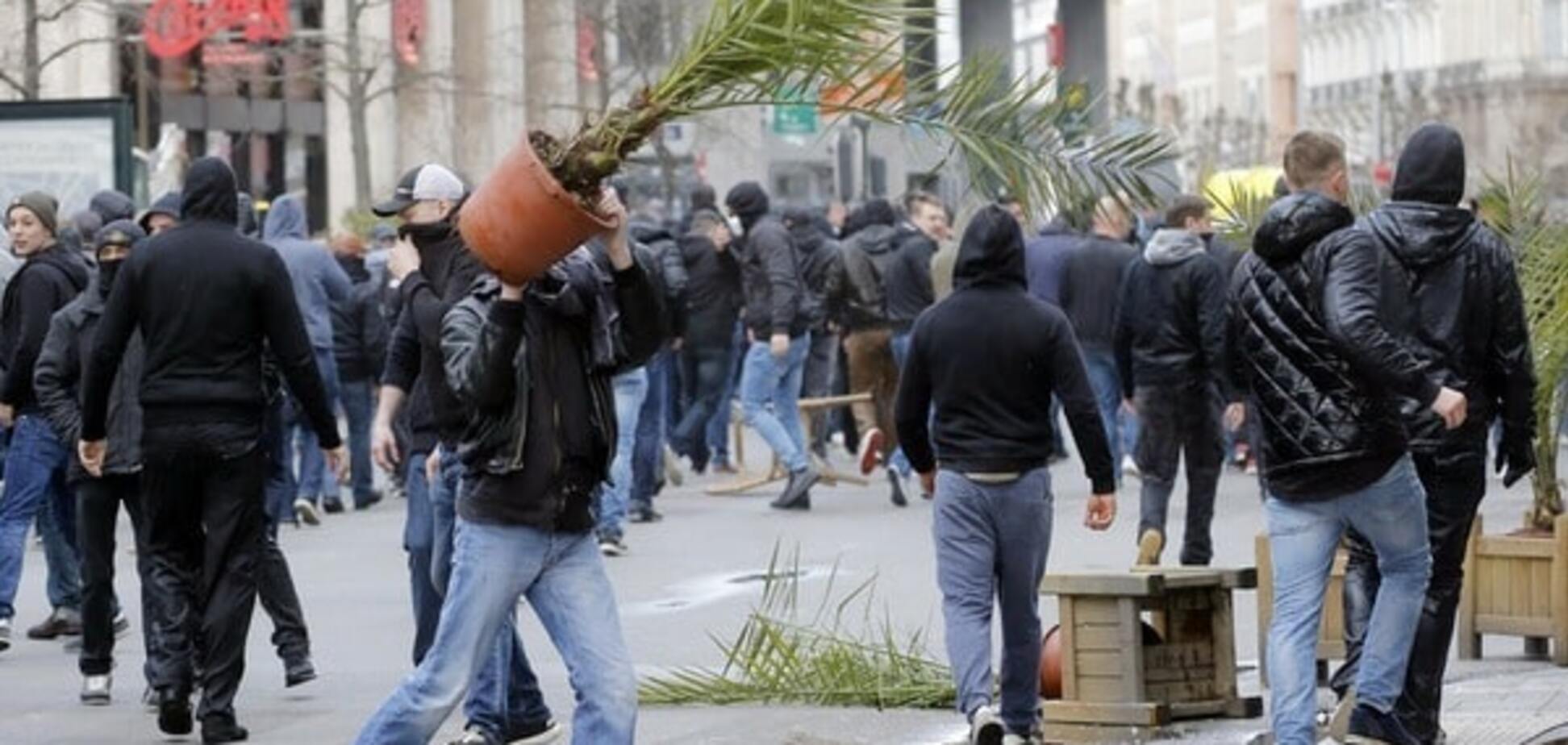 Беспорядки в Брюсселе