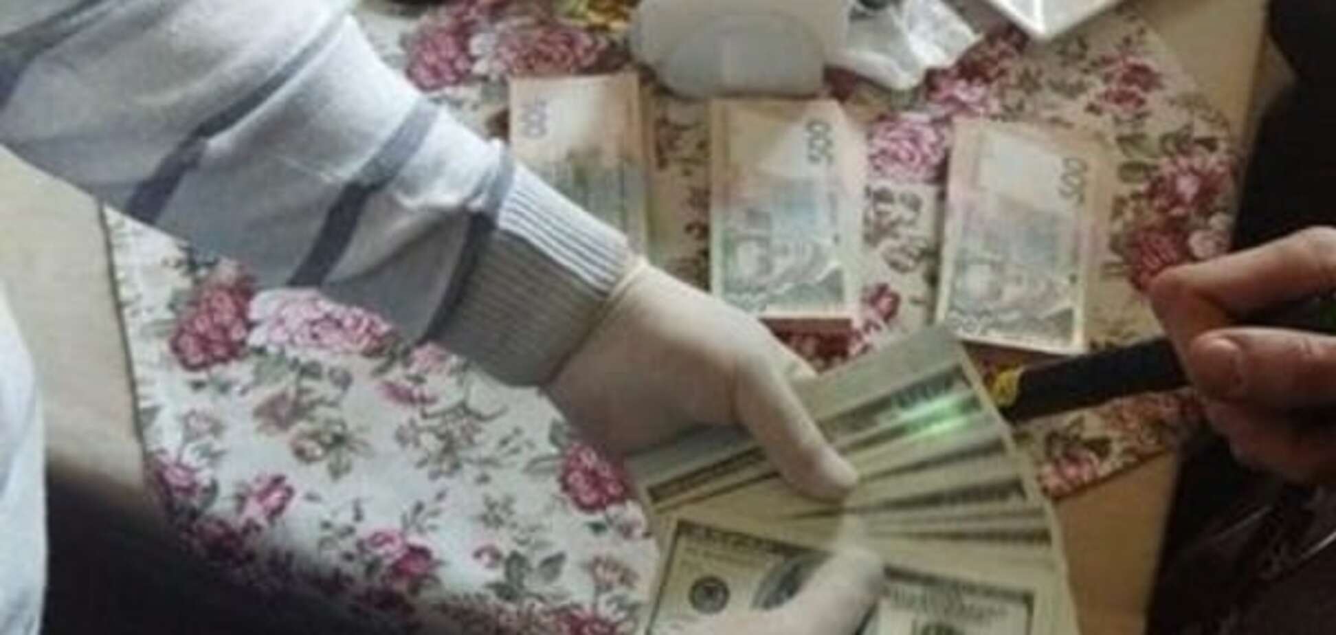 Задержание чиновницы в Днепропетровске