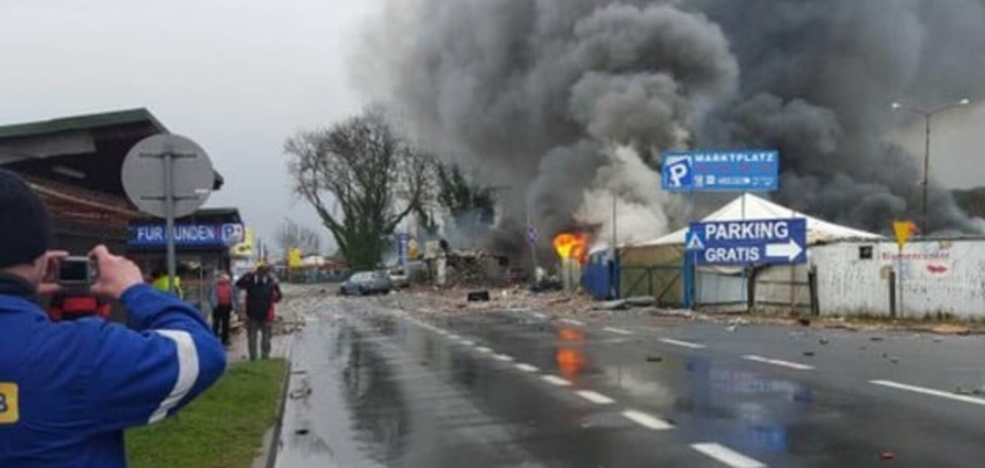 Взрыв в Хоэнвутцене