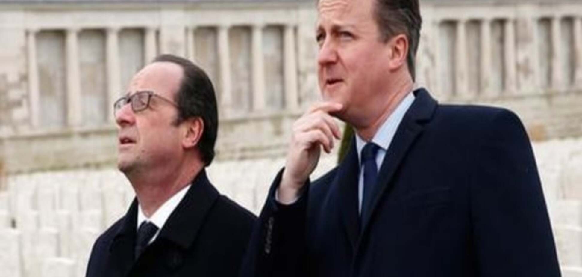 Франція та Великобританія закликали Росію зупинити насильство в Україні та Сирії