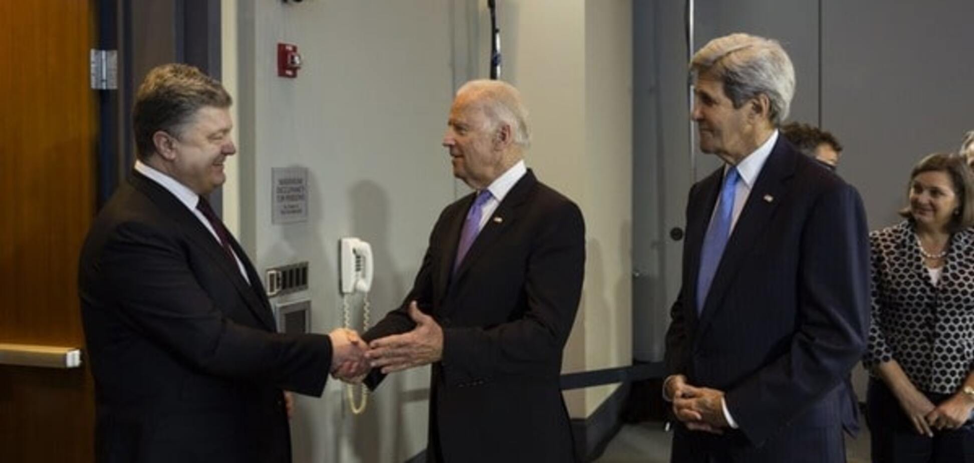 Порошенко и Байден