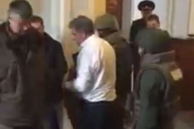 В сети появилось видео задержания одесского судьи-стрелка Бурана