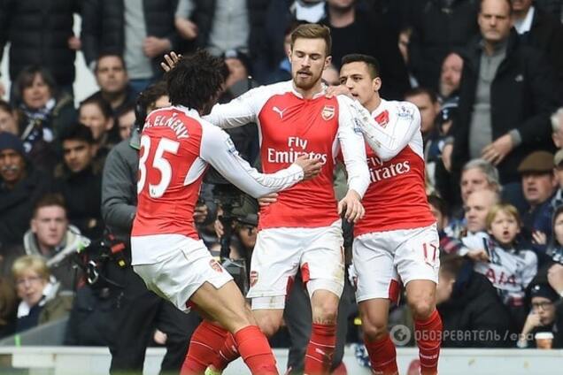 Футболист 'Арсенала' забил невероятный гол пяткой: видео шедевра