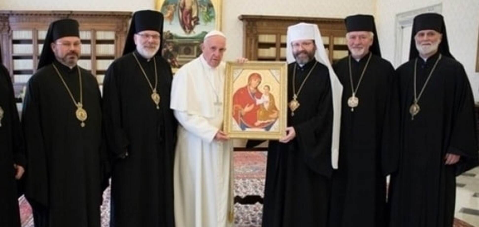 Папа Франциск встретился в Риме с представителями УГКЦ