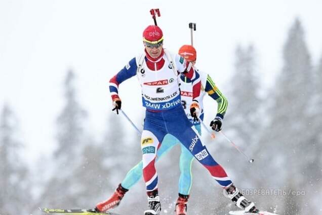 Украинец не смог повторить свой сенсационный успех на чемпионате мира по биатлону