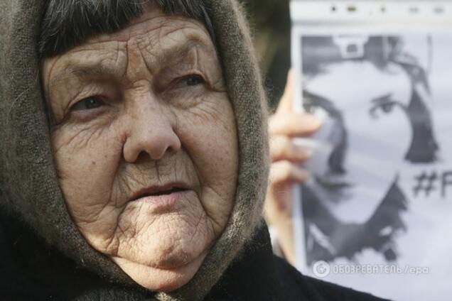 Мама Савченко обозвала 'сволочами' террористов на Донбассе: видеофакт