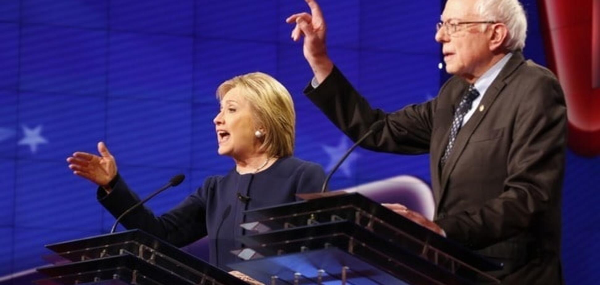 У США зароджується інтрига: Сандерс виграв дебати у Клінтон