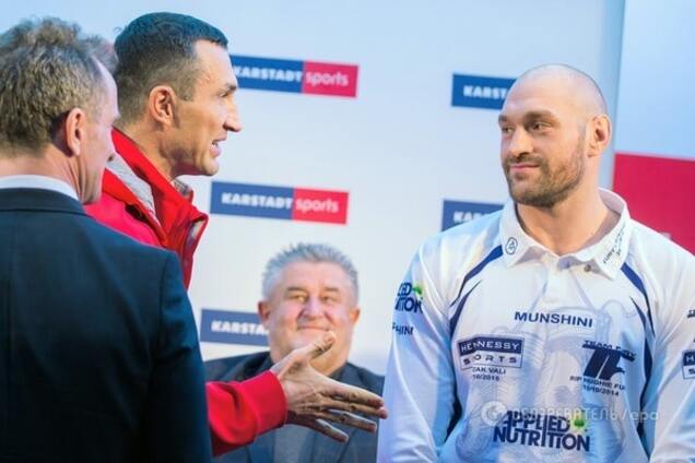 Названо новое место реванша Кличко - Фьюри