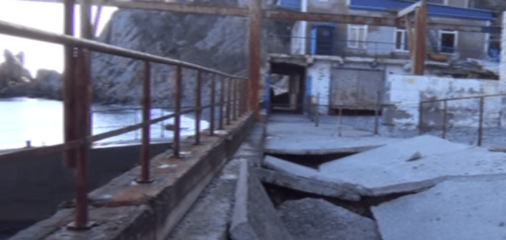 В сети показали видео с разрухой в аннексированном Крыму