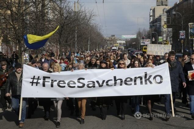 Германия потребовала немедленно освободить Савченко