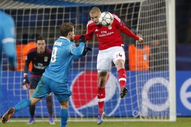 'Зенит' вылетел из Лиги чемпионов