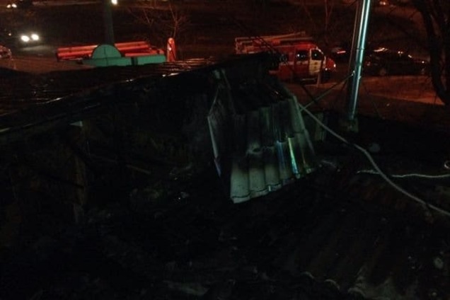 Пожар в киевском кафе: в ГСЧС сообщили подробности