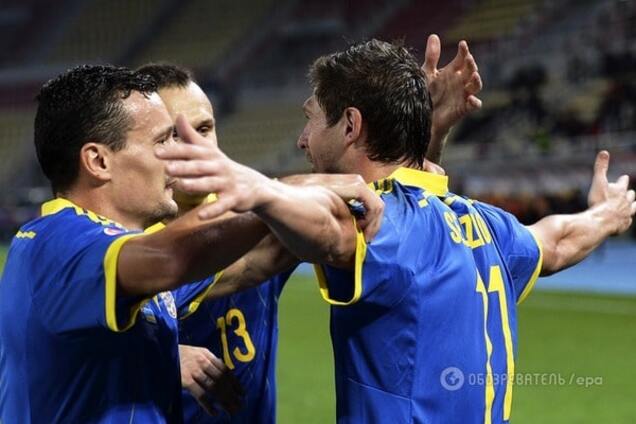 Сборная Украины представила форму для Евро-2016