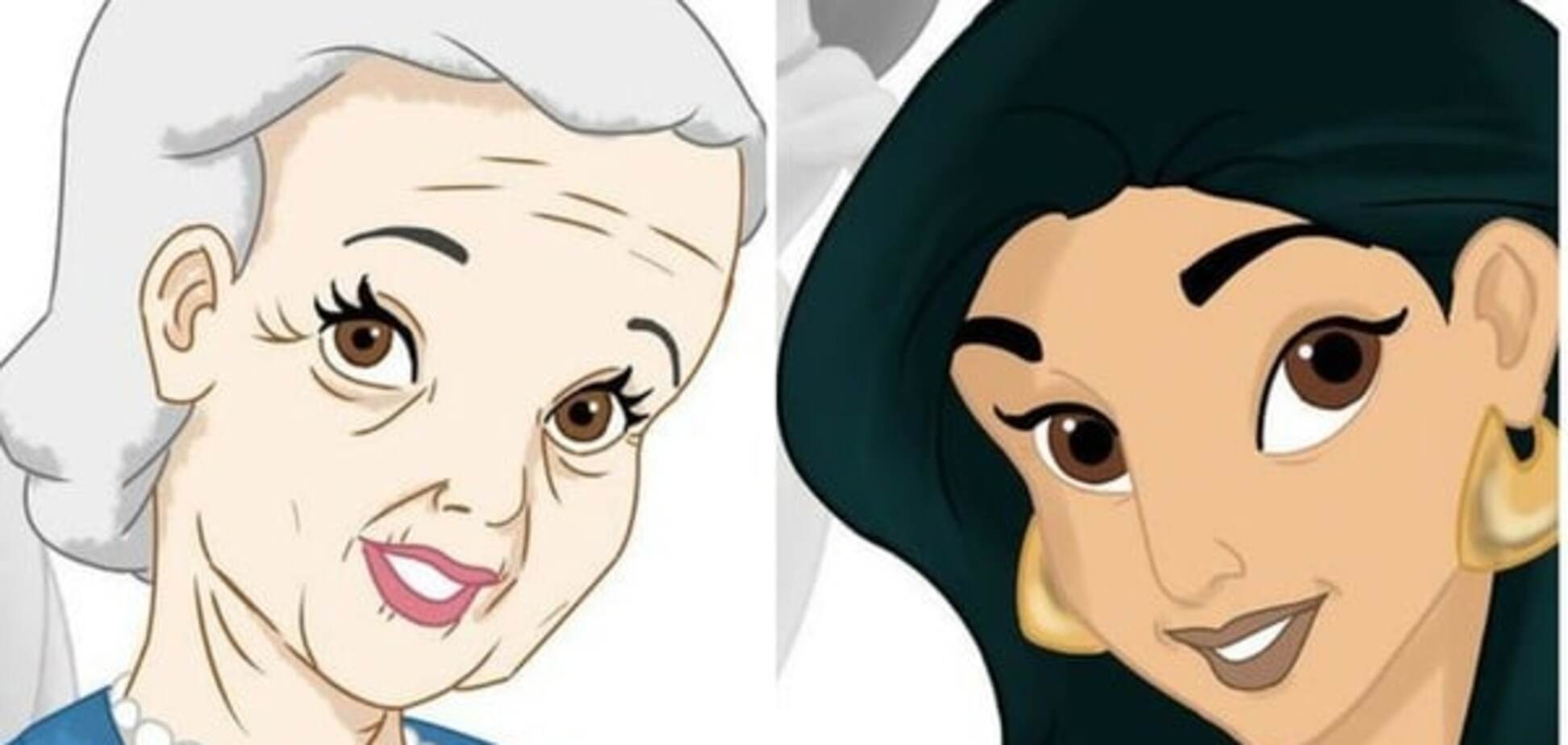 Диснеевские принцессы: как бы выглядели персонажи, если бы умели стареть