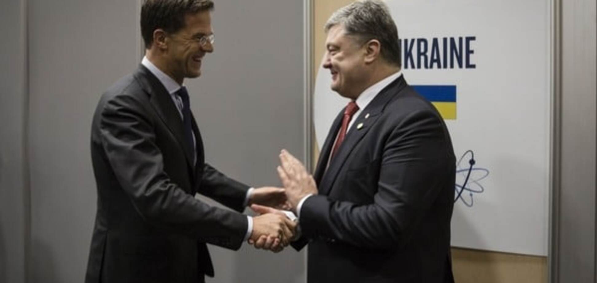 Порошенко обговорив з прем'єром Голландії референдум про асоціацію Україна-ЄС