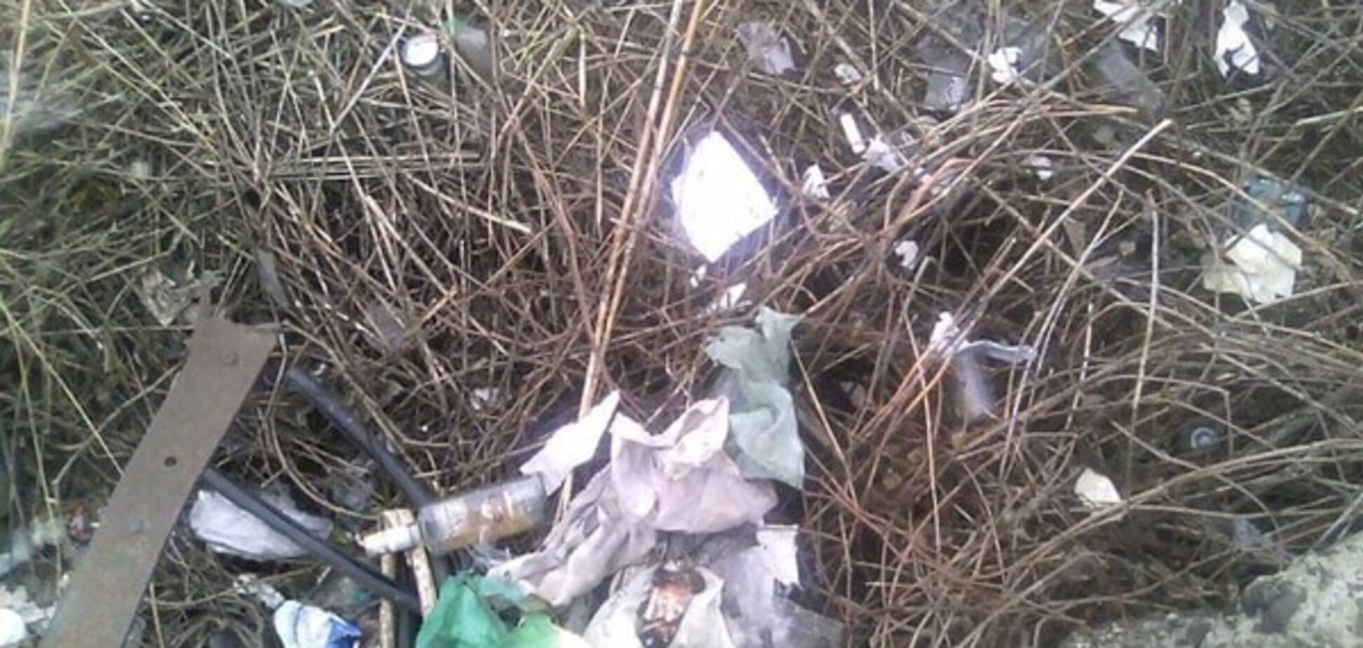 У Києві біля торгового центру влаштували сміттєзвалище: опубліковано фото