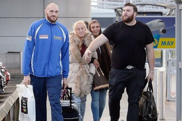 Тайсон Фьюри в Киеве