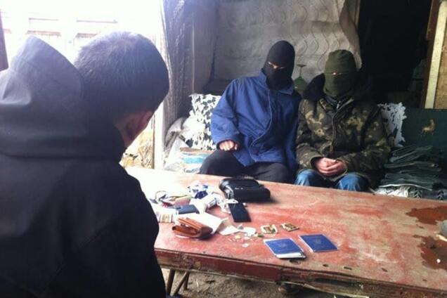 Задержанные украинской разведкой террористы