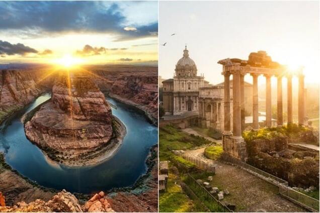 У променях сонця, що сходить: 20 приголомшливих фото міст світу