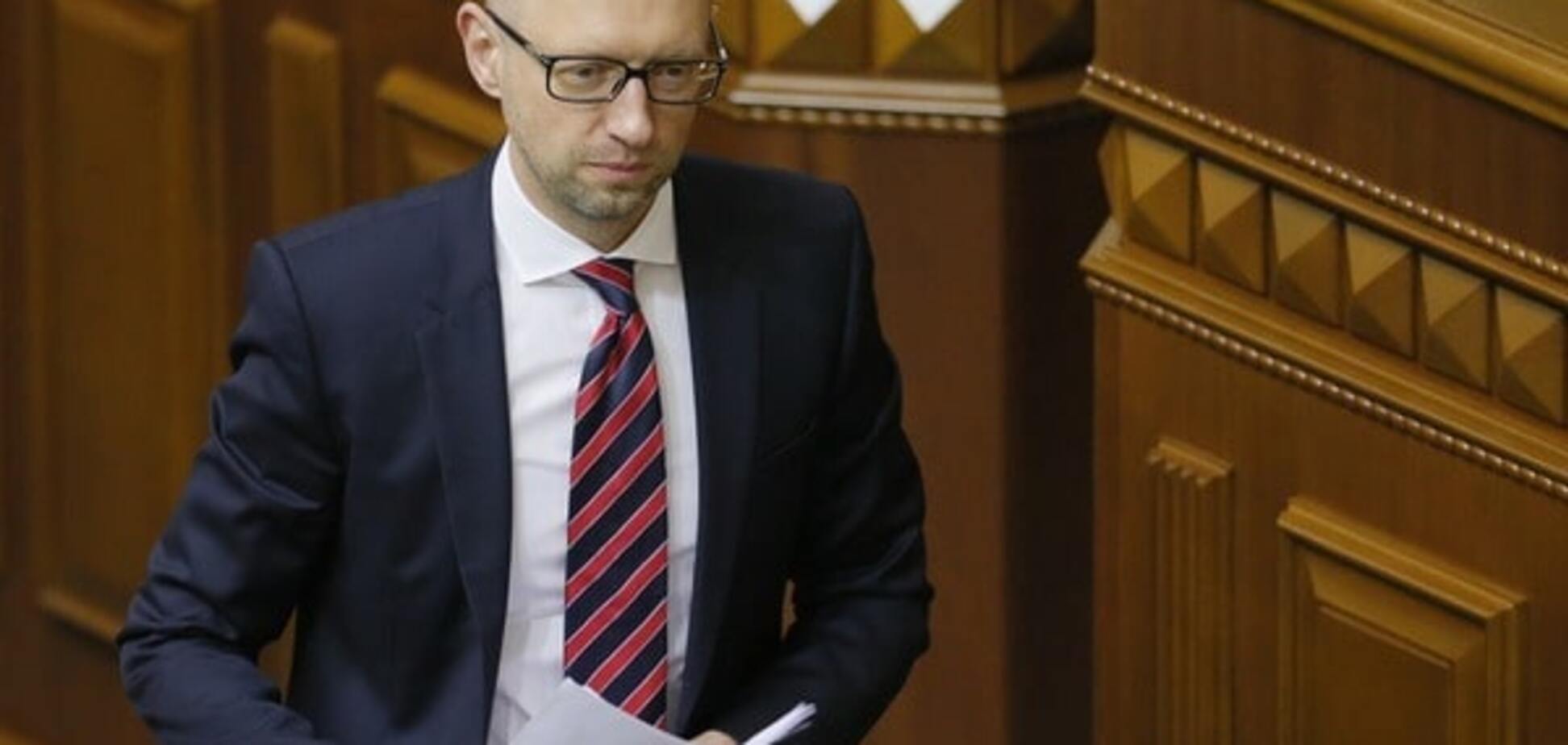 Яценюк 10 квітня подасть у відставку - ЗМІ
