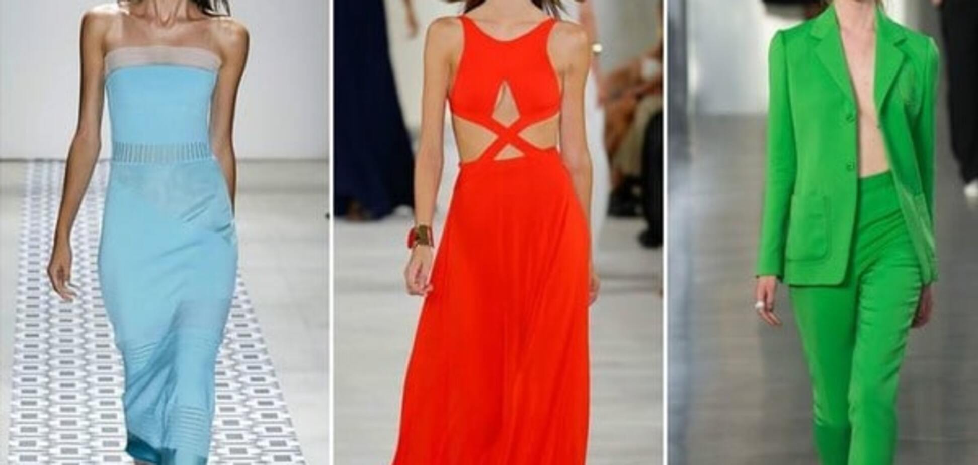 Модные цвета весны