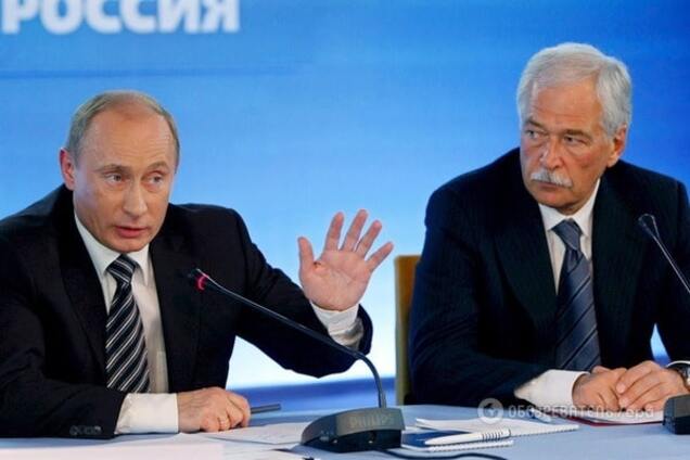 Владимир Путин и Борис Грызлов