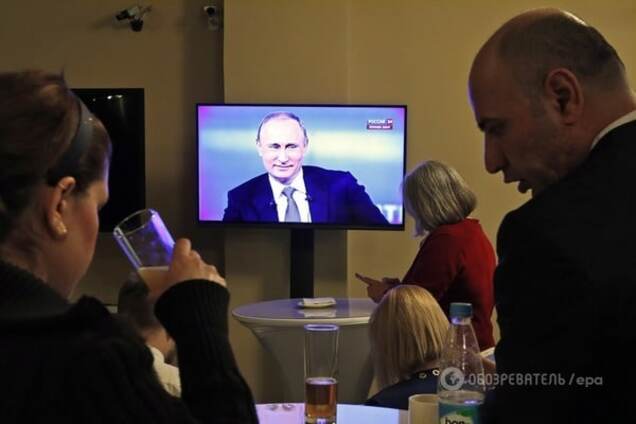 Владимир Путин на прямой линии