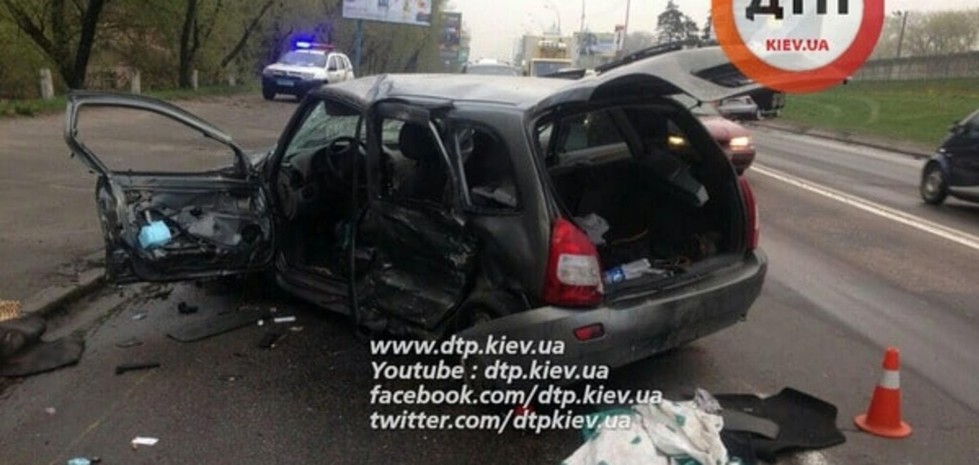 Масштабна ДТП у Києві: четверо постраждалих потрапили в реанімацію