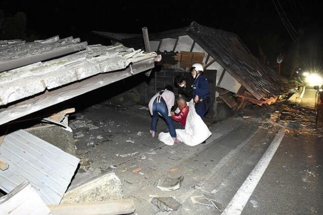 Землетрясение в Японии