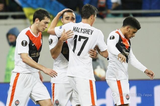 'Шахтер' сыграет с 'Севильей' в 1/2 финала Лиги Европы