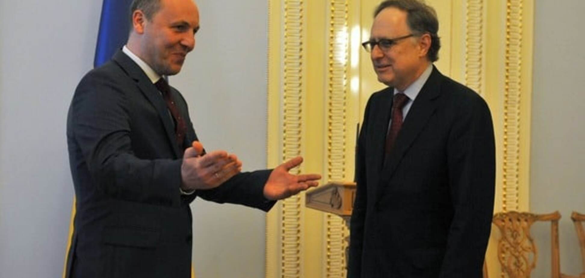 Андрей Парубий и Александр Вершбоу