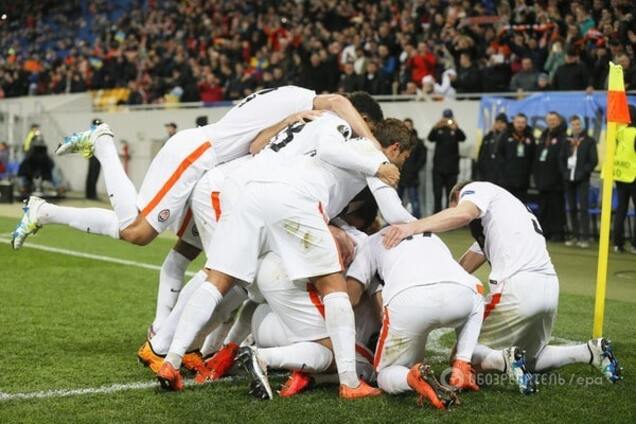 Шахтер - Брага: гол Срны